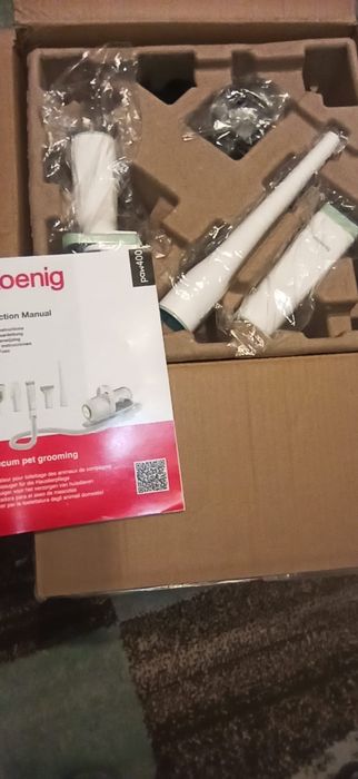 Aspirator 3in1 pentru toaletarea animalelor  H.Koenig, PAW400