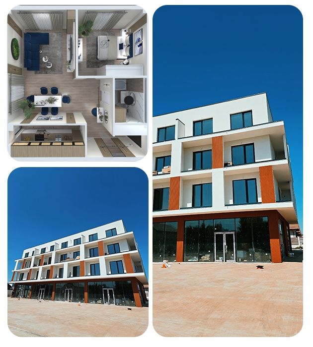 De închiriat – apartament 2 camere, Str. Răscoalei, bloc nou