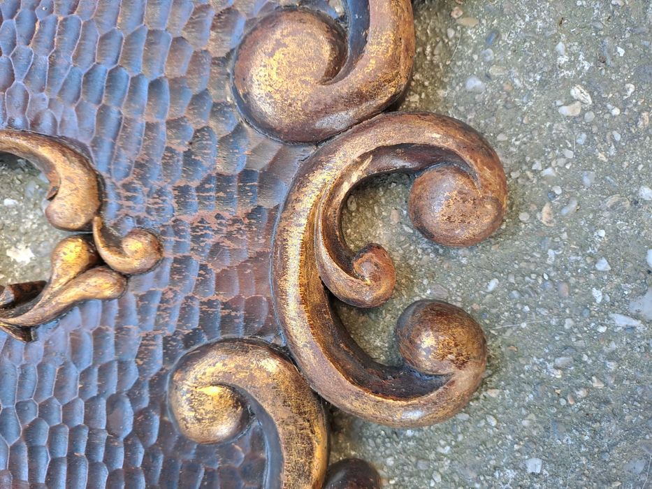 basorelief sculptura lemn cruce veche 61/42 cm cadou