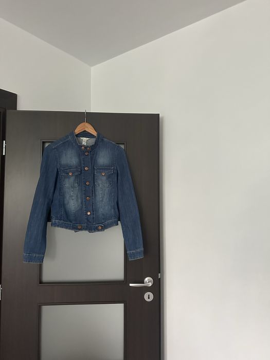 Geaca de blugi Mango marimea S-M
