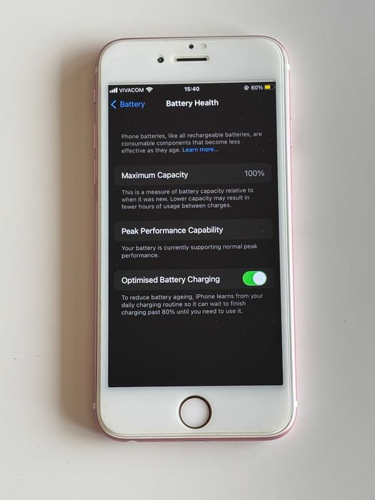 iPhone 6s; Rose Gold; 128 GB