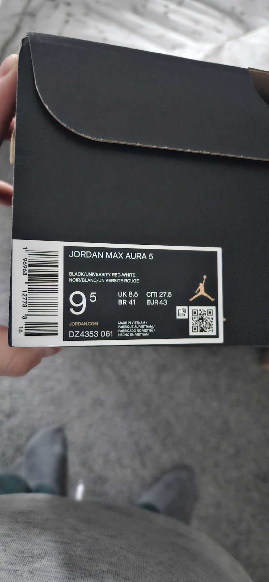 Vand Jordan Max Aura 5