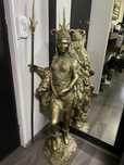 Statueta bronz mare