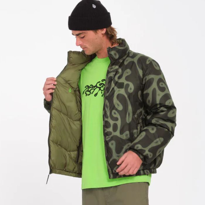Volcom Zephyr Wallstone Reversible Jacket ОРИГИНАЛНО мъжко зимно яке М
