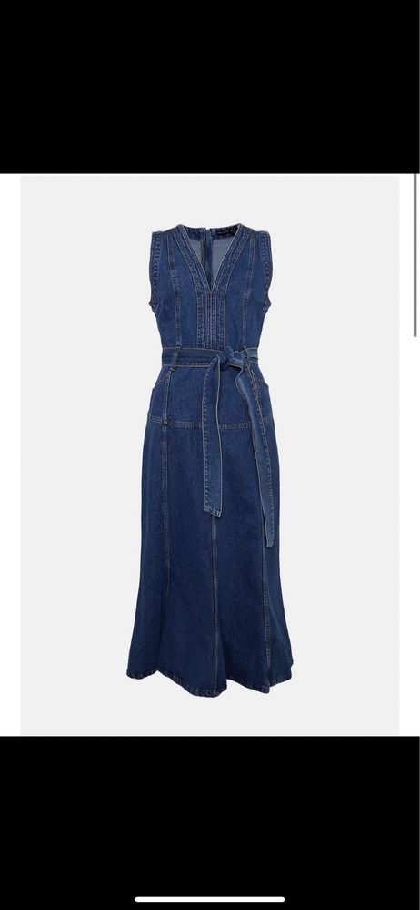 Rochie denim Karen Millen