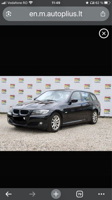 Vând BMW Seria 3 E91 Touring.MOTOR DEFECT !!!