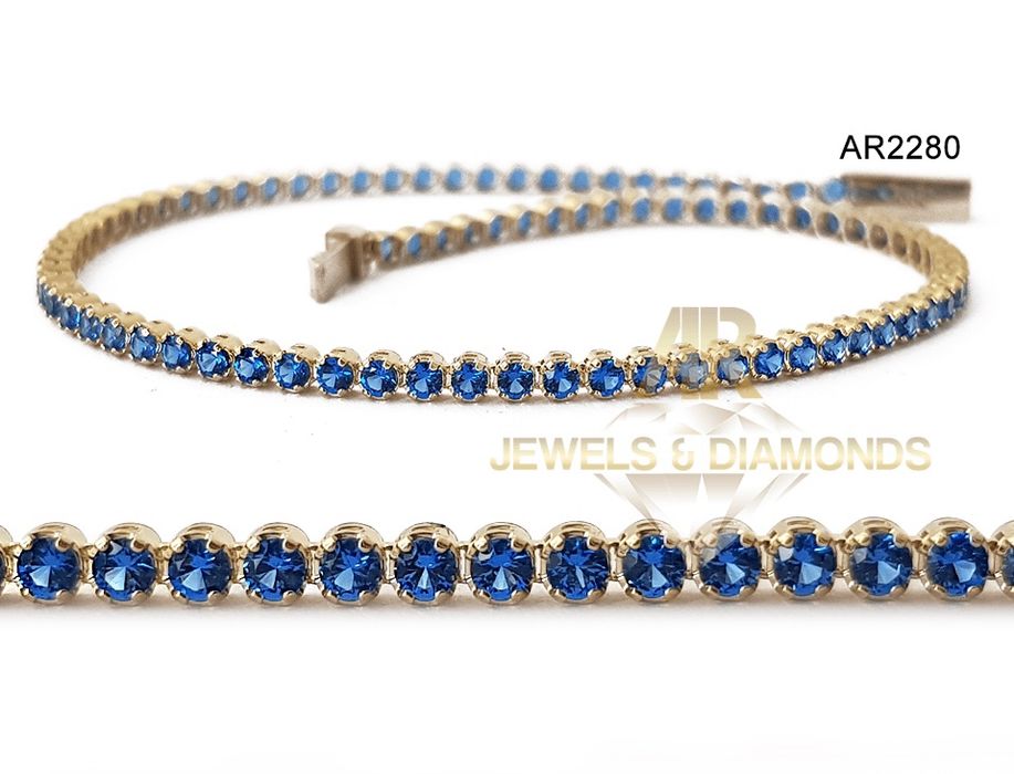 Bratara Aur 14 K model Tennis ARJEWELS&DIAMONDS (AR2280)