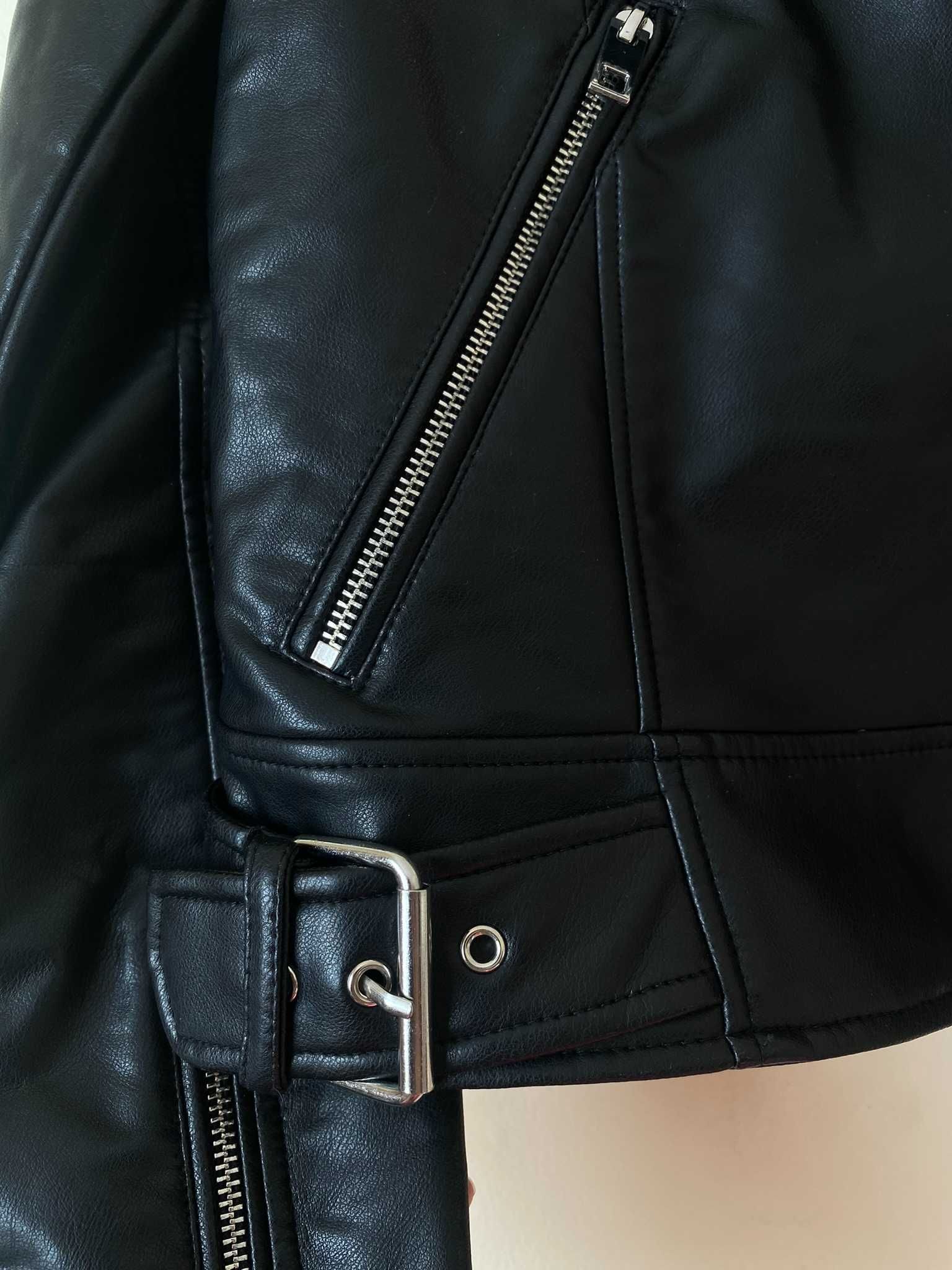 Ново кожено яке Zara, XS