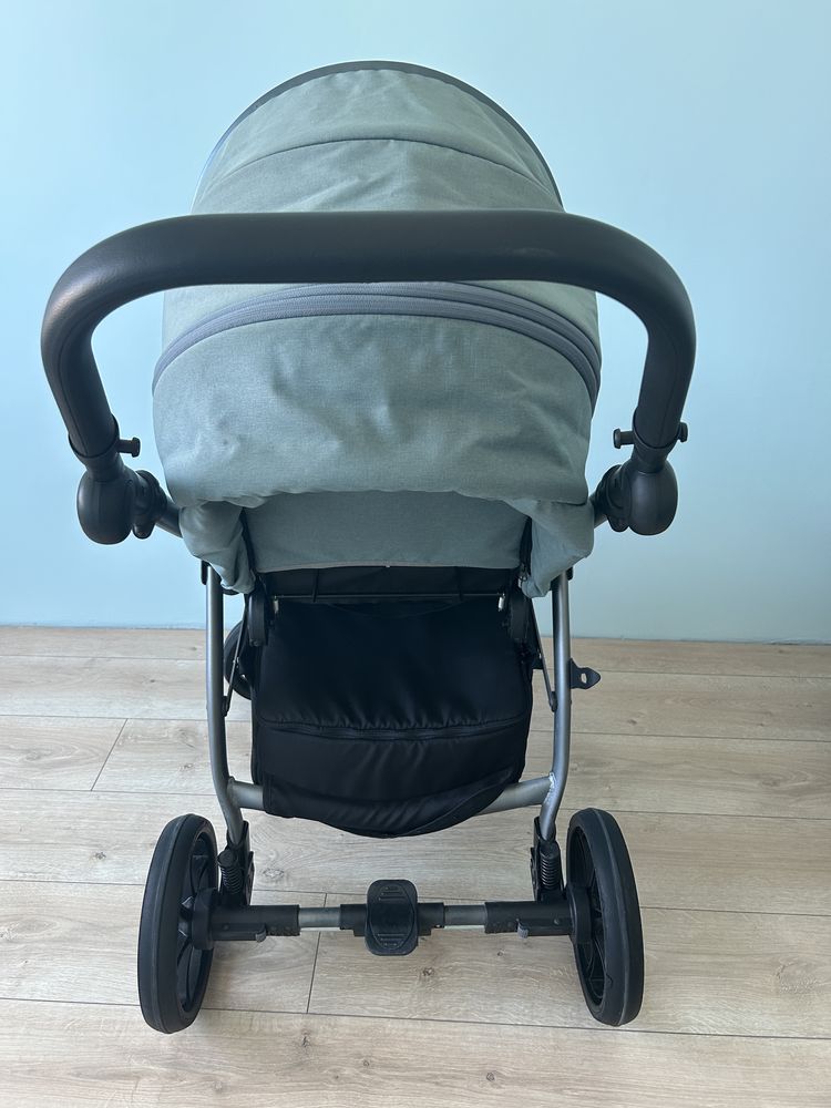 Бебешка количка Tutis Uno 3+, 2в1, цвят Menta