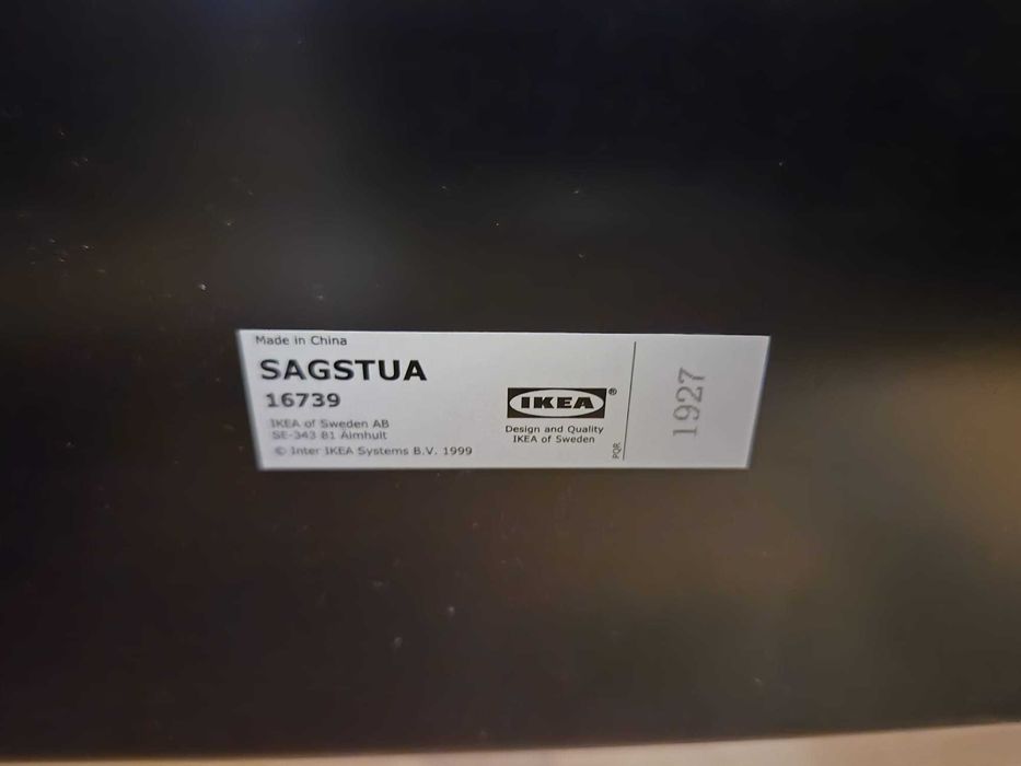 pat metalic ikea sagstua 90 x 200