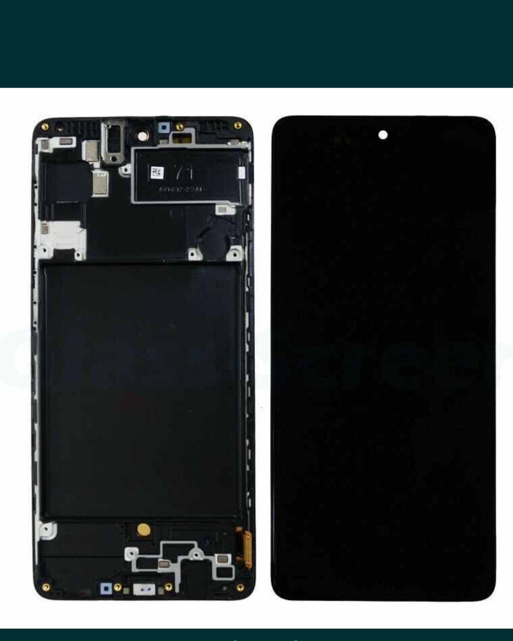 Нов Дисплей за Samsung A71 OLED с Голяма рамка
