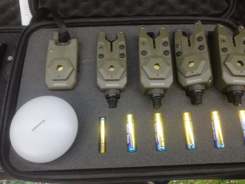 Statie cu 4 avertizori,Lampa și baterii Saimino Windblade