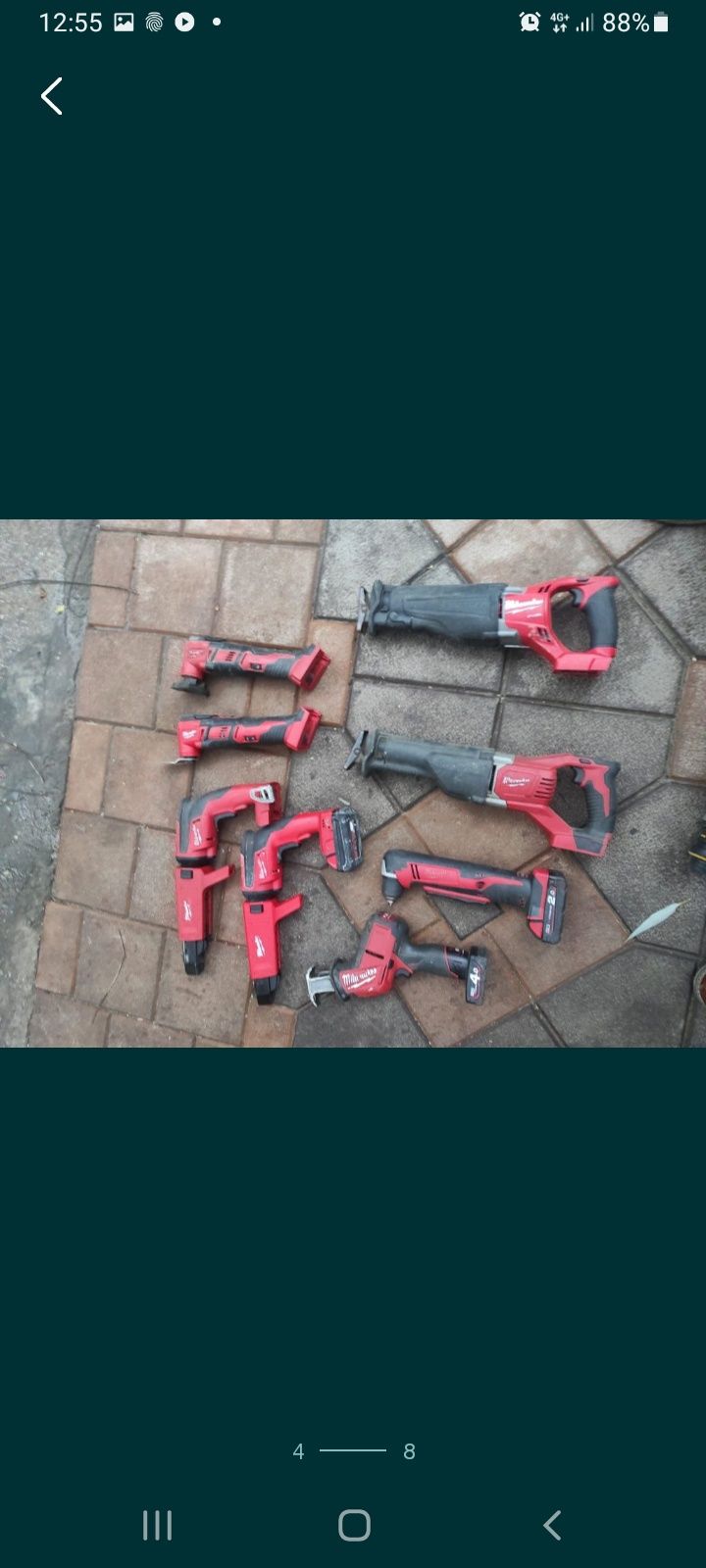 Set milwaukee m18 în perfecta stare