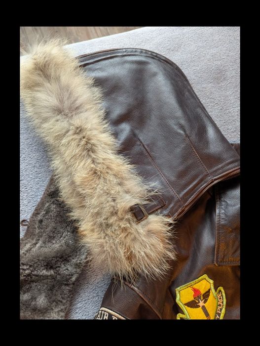 Авиаторско яке от естествена кожа