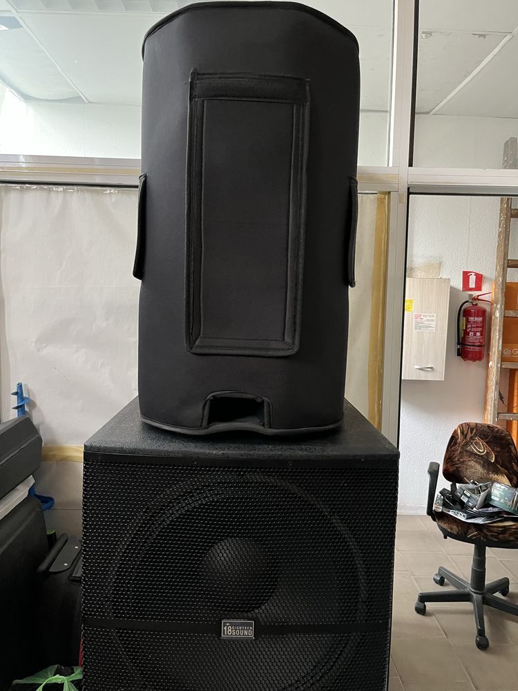 RCF Art525A и 18 sound баси!