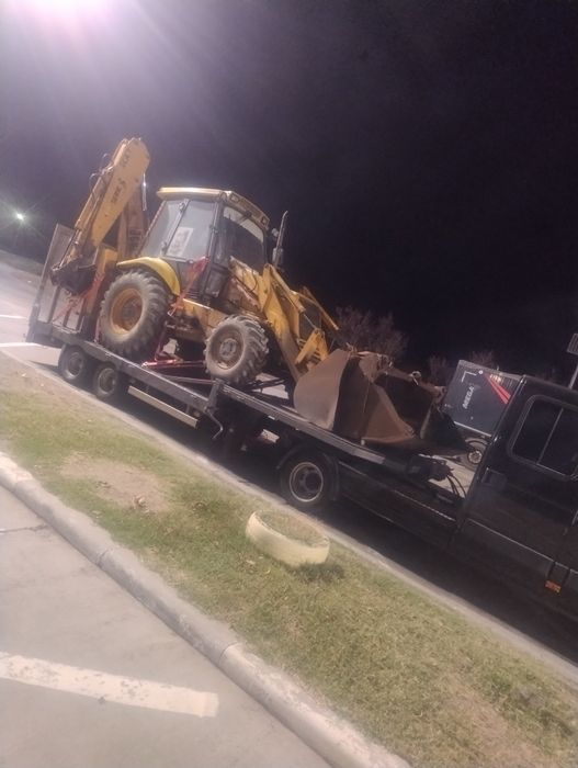 MINI TIR trasport buldoexcavator bobcat stivuitor finisor compactor 10