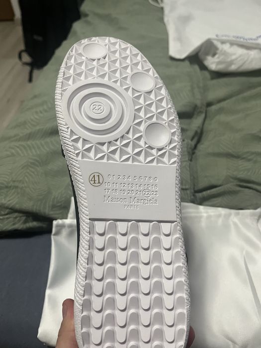 Maison Margiela Future Black with white sole