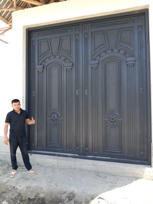 Darvoza temir  rishotka kazirok naves