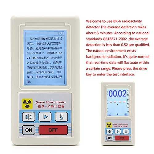 Портативен Гайгеров брояч BR-6 Детектор за радиоактивност
