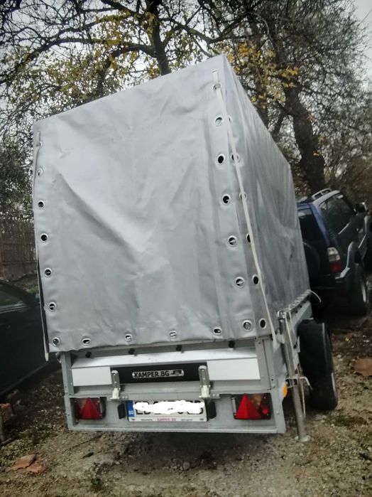 Ремарке KLABO -ново със скъсан теглич