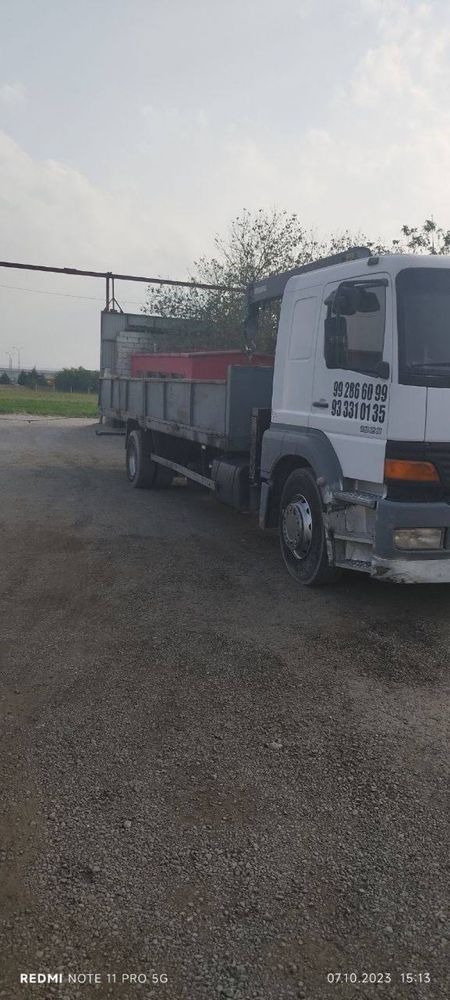 Грузовой ва манипулятор хизмати