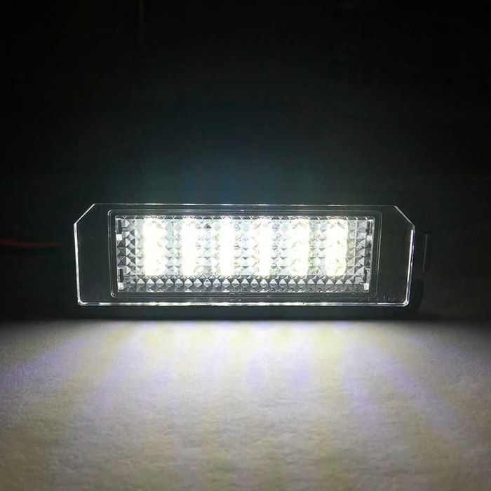 Set Lampi Numar LED  VW Golf 4 / 5 / 6 / 7, EOS, Passat B6 / B7, etc