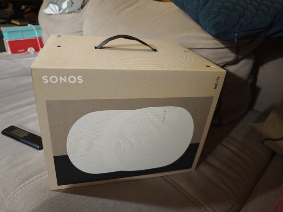 Sonos Era 300, Alb, nou, sigilat, garanție 2 ani AV Store, Dolby Atmos
