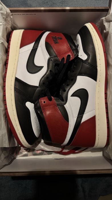 Air jordan 1  "Black Toe Reimagined"