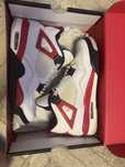 Vand Jordan 4 Red Cement 42