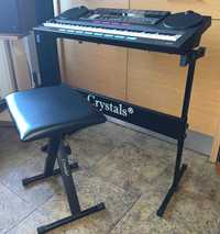 Продава ел. пиано YAMAHA PSS 790, стойка и стол. Отлично  450 лв.
