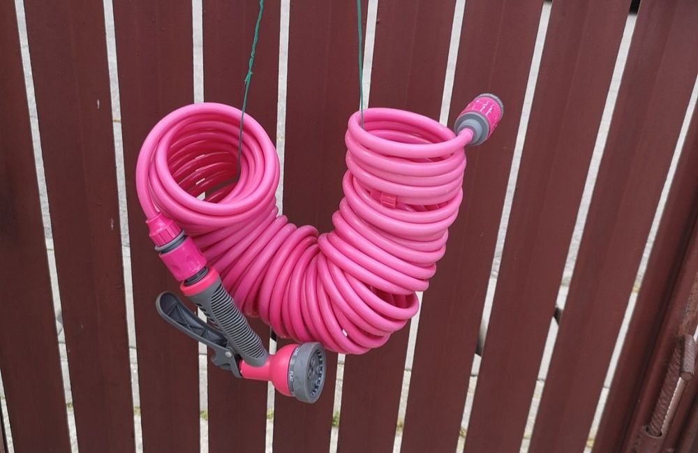 Furtun pliabil cu cap de dus