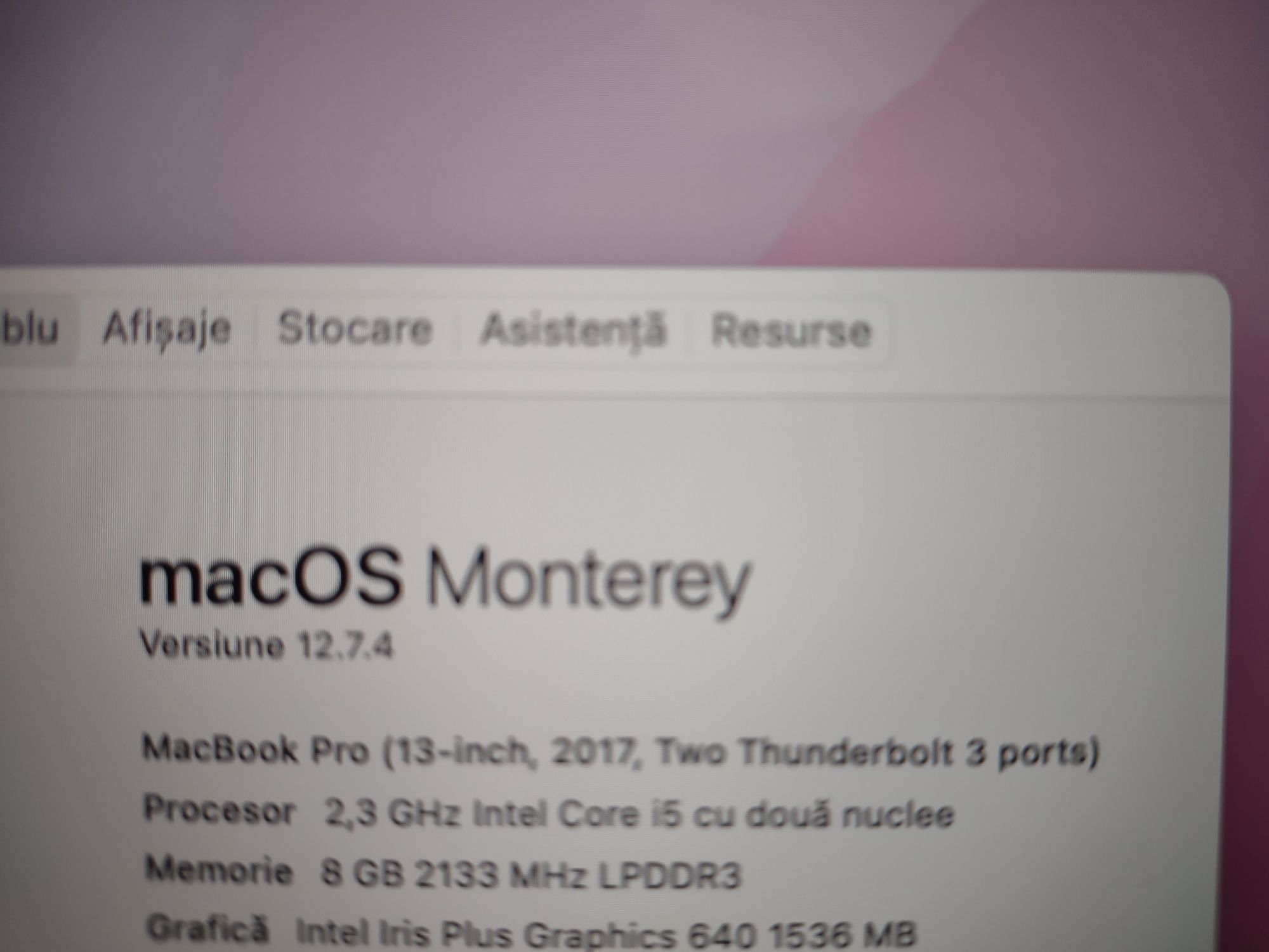 Laptop Macbook pro 13inch