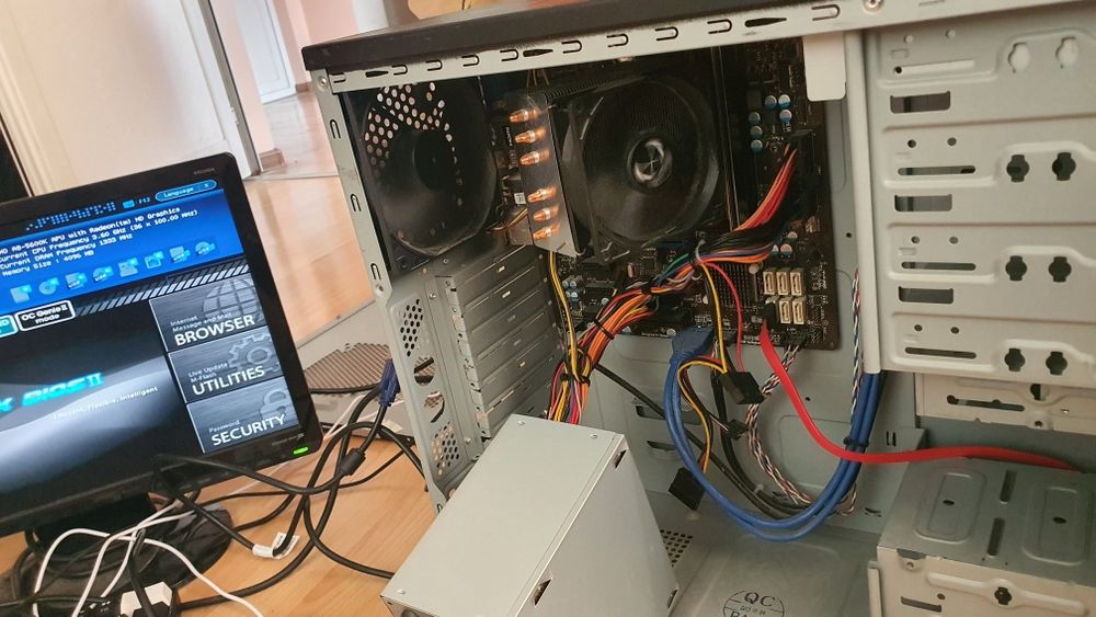 дънно FM2 със процесор A8 5600k