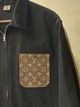 EDWIN джинсовая куртка custom Louis Vuitton / размер L / made in Japan