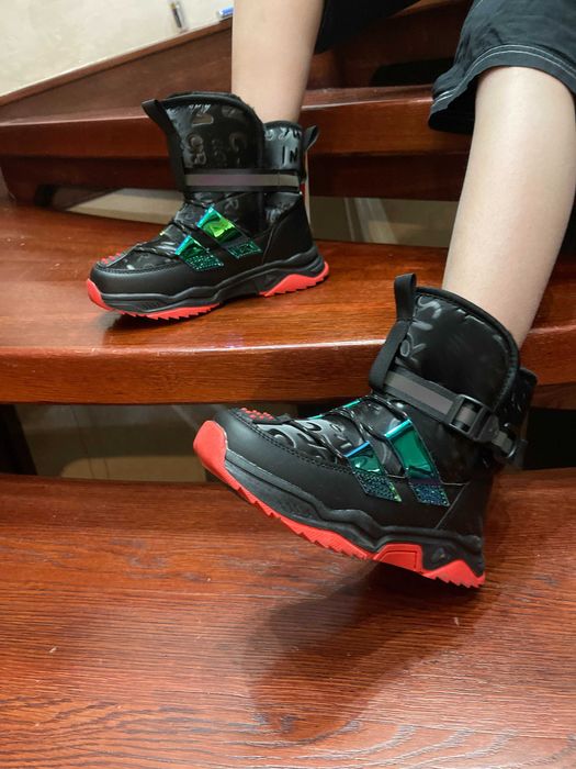 Зимние сапоги, полусапожки для мальчика подростка