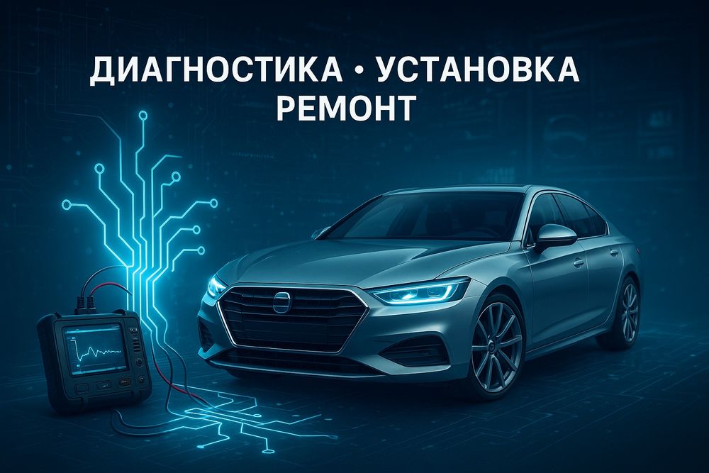 Автоэлектрик, установка автомагнитол, камер заднего вида, диагностика