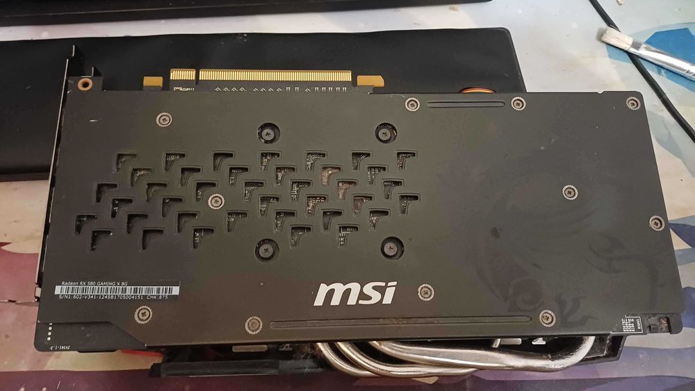 vand msi  rx580 8gb vram
