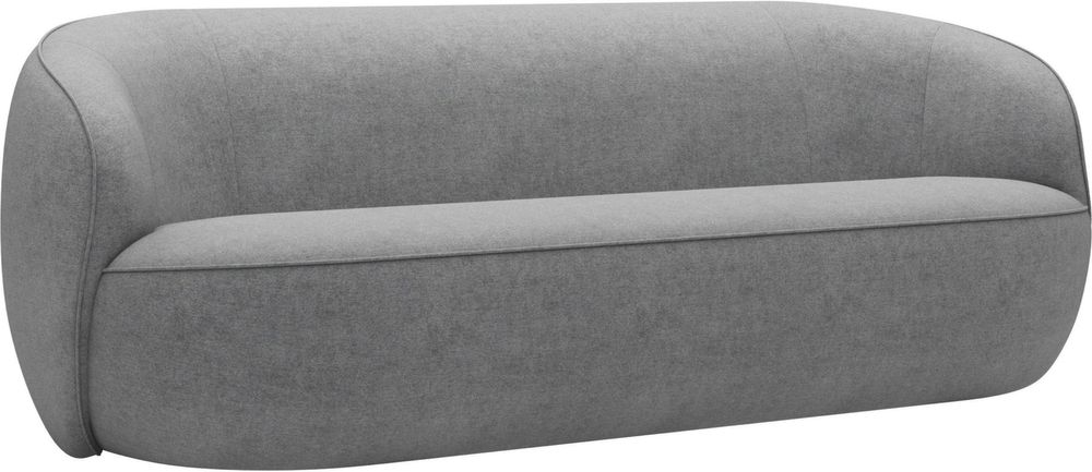 Canapea Effie , Forma Rotunjita , Gri , 215 cm