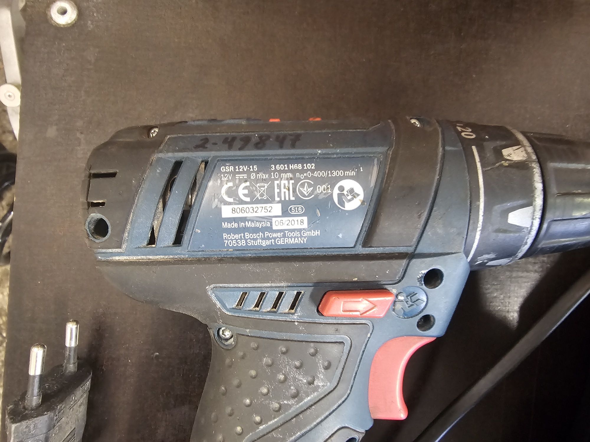 Винтоверт Bosch GSR 12v-15 HEAVY DUTY