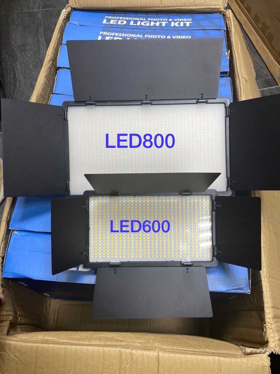 LED лампа видеосвет Pro LED 800 для фото и видео + штатив