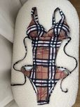 Бански burberry, xs