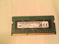 2 gb ram ddr3l Micron, pentru laptop, pc3l-12800