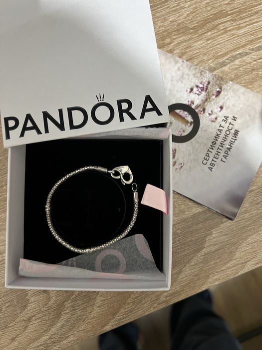 Гривна пандора - сребърна