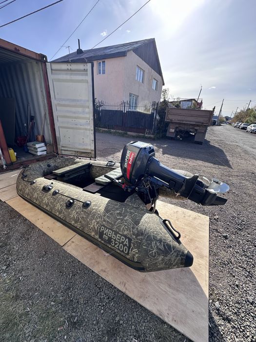 Продам лодочный мотор шкипер 9,9 15 246 кубиков