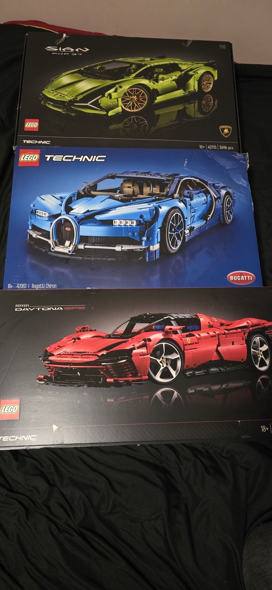 LEGO Mechanic Ferrari, Bugatti, Lamborghini - Оригинал