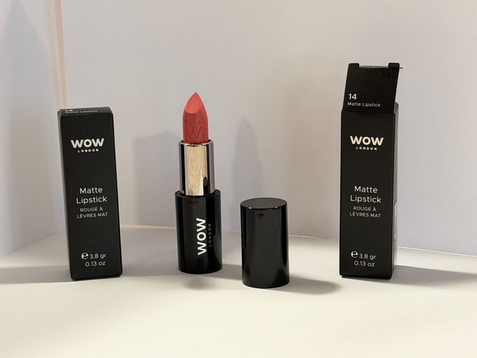 6 rujuri wow london matte lipstick no 14