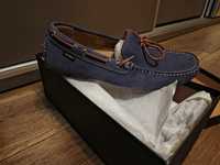 Loake Lifestyle Blue Suede