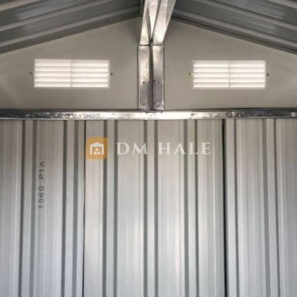 Барака за инструменти градинска SOLE TERRA DARK GREY 125×195 см
