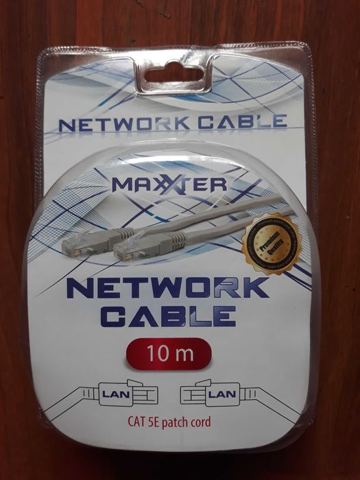 Vând cablu pentru conectare internet, lungime 10m
