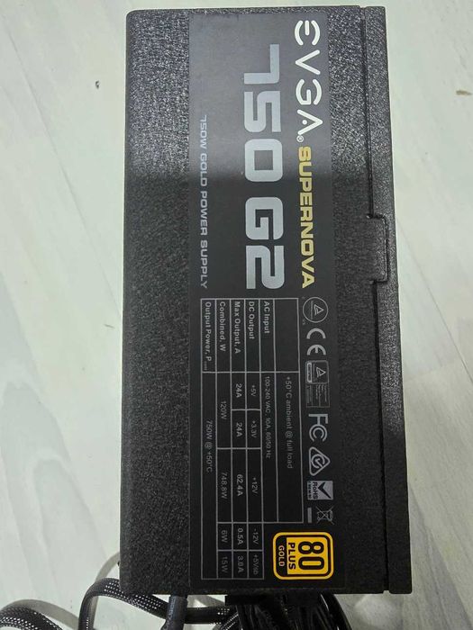 Захранване EVGA Supernova G2 750W Gold